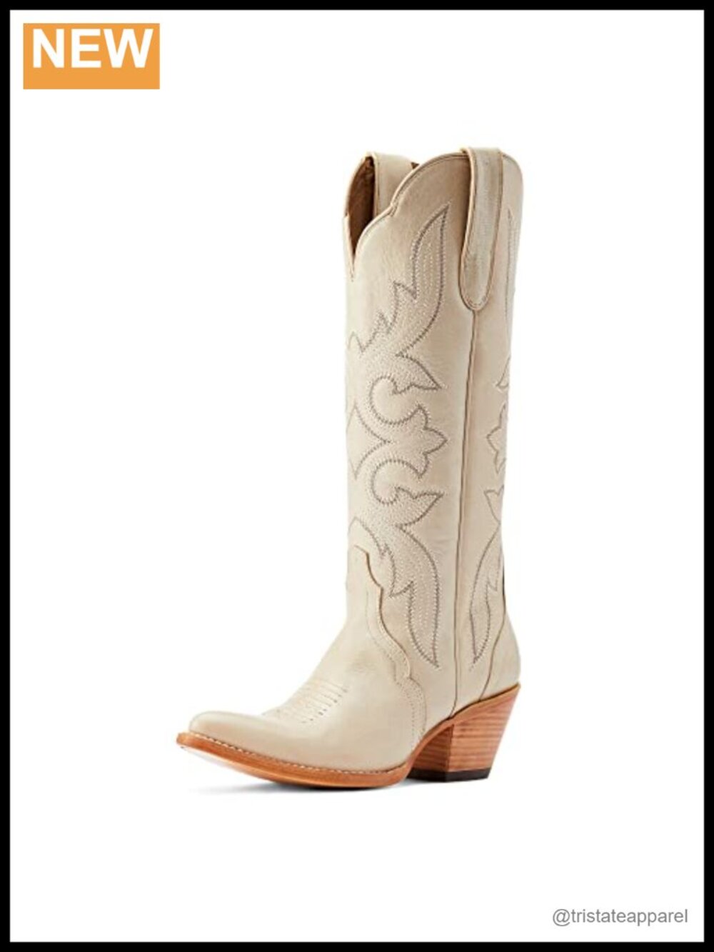 ARIAT Belinda StretchFit Western Boot Faux Leather Pull On ATS Mid-Calf